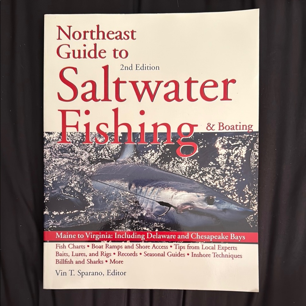 Northeast Guide to Saltwater Fishing & Boating Book